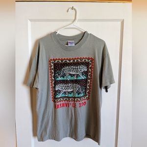 Vintage Hanes beefy tee Nashville zoo shirt large